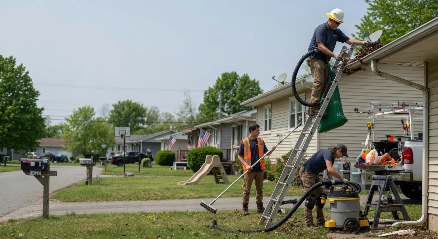 Gutter Installation in Gipsy, PA near me